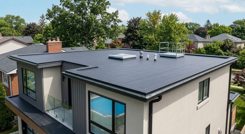 Flat Roof Installation project example